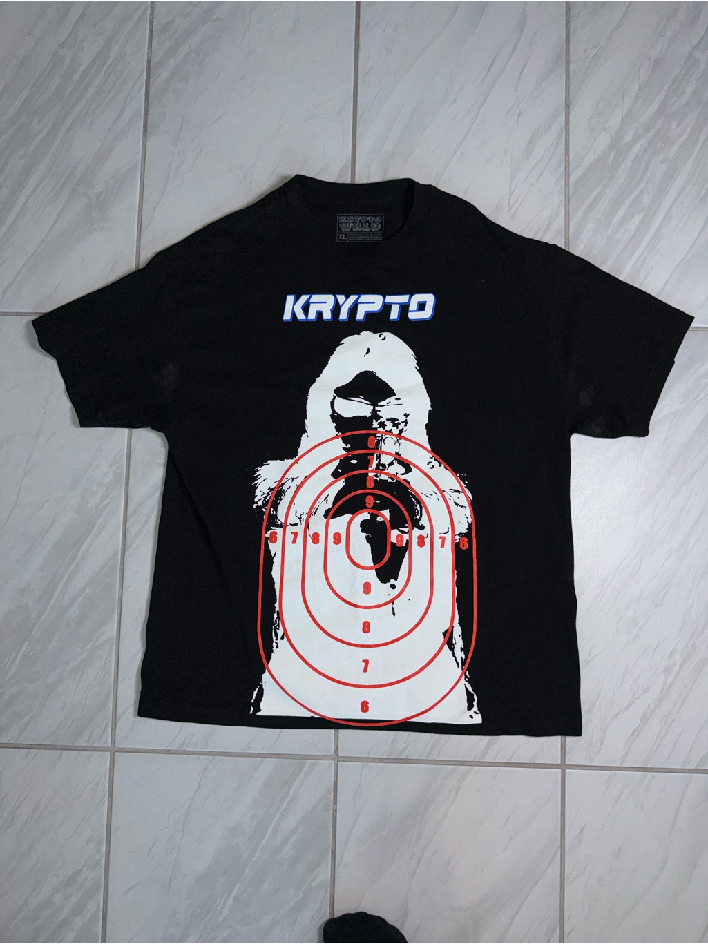 Krypto Wrld Shooting Range Graphic Tee